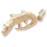 14k Gold Alligator Charm by Rembrandt Charms