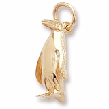 10K Gold Adelie Penguin Charm by Rembrandt Charms