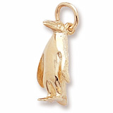 14K Gold Adelie Penguin Charm by Rembrandt Charms