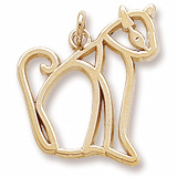 14K Gold Dog Charms - Free Shipping.