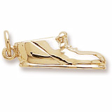 Rembrandt Baby Shoe Charm, 10k Yellow Gold