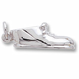 Rembrandt Baby Shoe Charm, 14k White Gold