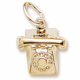 14K Gold Rotary Phone Charm by Rembrandt Charms