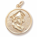 10k Gold Graduation Charm by Rembrandt Charms