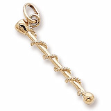 14K Gold Baton Charm by Rembrandt Charms