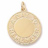 Rembrandt A Day To Remember Charm, 10K Yellow Gold