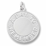 Rembrandt A Day To Remember Charm, 14K White Gold