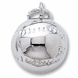 Rembrandt Baseball Charm, Sterling Silver