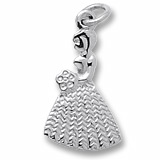 Flower Girl Charm with Bouquet