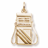 10K Gold Gas Pump Charm by Rembrandt Charms