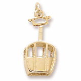14k Gold Skiing Gondola Charm by Rembrandt Charms