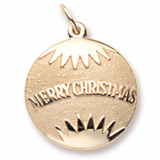 14K Gold Christmas Ornament Charm by Rembrandt Charms