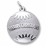 Sterling Silver Christmas Ornament Charm by Rembrandt Charms