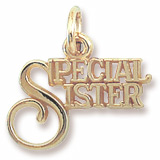 14K Gold Special Sister Charm by Rembrandt Charms
