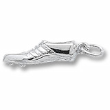 Sterling Silver Track Shoe Charm by Rembrandt Charms