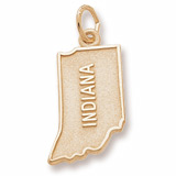 Gold Plated Indiana Charm by Rembrandt Charms