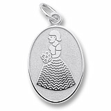 Sterling Silver Bridesmaid or Flower Girl by Rembrandt Charms