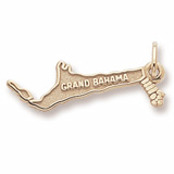 10K Gold Grand Bahama Charm by Rembrandt Charms