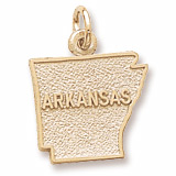 14K Gold Arkansas Charm by Rembrandt Charms
