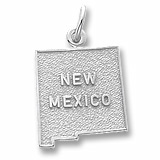 Sterling Silver New Mexico Charm by Rembrandt Charms