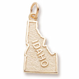 10K Gold Idaho Charm by Rembrandt Charms