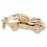 Gold Plated Sports Car Charm by Rembrandt Charms