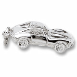 14k White Gold Sports Car Charm by Rembrandt Charms