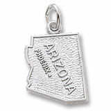 Sterling Silver Phoenix Arizona Charm by Rembrandt Charms