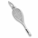 Sterling Silver Racquet Charm by Rembrandt Charms