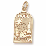 14K Gold Noel Charm by Rembrandt Charms
