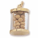 Gold Plated Mustard Seeds Charm by Rembrandt Charms