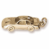 10K Gold Race Car Charm by Rembrandt Charms