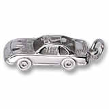Sterling Silver Race Car Charm by Rembrandt Charms