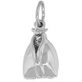 Sterling Silver Fortune Cookie Charm by Rembrandt Charms