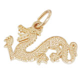10K Gold Dragon Charm by Rembrandt Charms