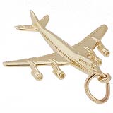 747 Jumbo Jet Charm
