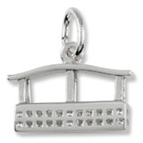 Sterling Silver Aero Car Gondola Charm by Rembrandt Charms
