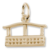 14k Gold Aero Car Gondola Charm by Rembrandt Charms