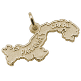 10k Gold Panama Canal Charm by Rembrandt Charms