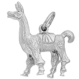 Sterling Silver Llama Charm by Rembrandt Charms