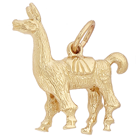 14K Gold Llama Charm by Rembrandt Charms 14K Gold Llama Charm by Rembrandt Charms