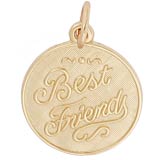 10K Gold Best Friends Charm by Rembrandt Charms