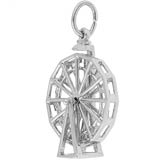 14k White Gold Ferris Wheel Charm by Rembrandt Charms