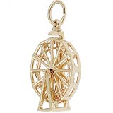 10k Gold Ferris Wheel Charm by Rembrandt Charms