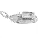 14K White Gold Maid of the Mist Charm by Rembrandt Charms