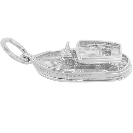 14K White Gold Maid of the Mist Charm by Rembrandt Charms 14K White Gold Maid of the Mist Charm by Rembrandt Charms