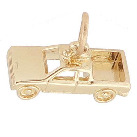 Gold Plated Pickup Truck Charm by Rembrandt Charms
