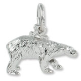 Sterling Silver Polar Bear Charm by Rembrandt Charms