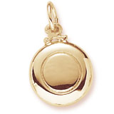 14K Gold Frisbee Charm by Rembrandt Charms