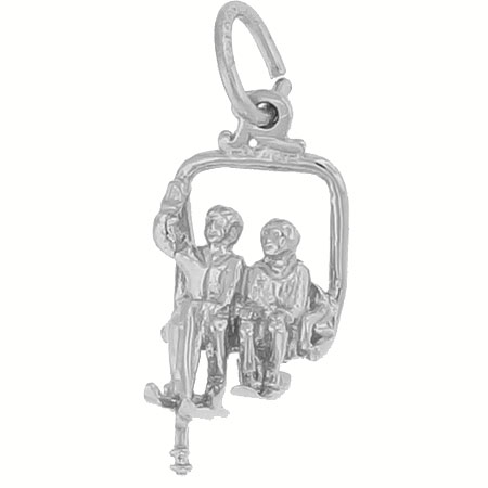 Sterling Silver Ski Lift Charm by Rembrandt Charms